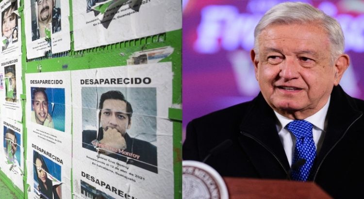 AMLO acusa que hacen uso de la búsqueda de personas desaparecidas con ‘fines politiqueros’