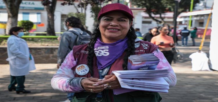 Mujeres promotoras contra la violencia de género podrán acceder a un apoyo de 7 mil pesos