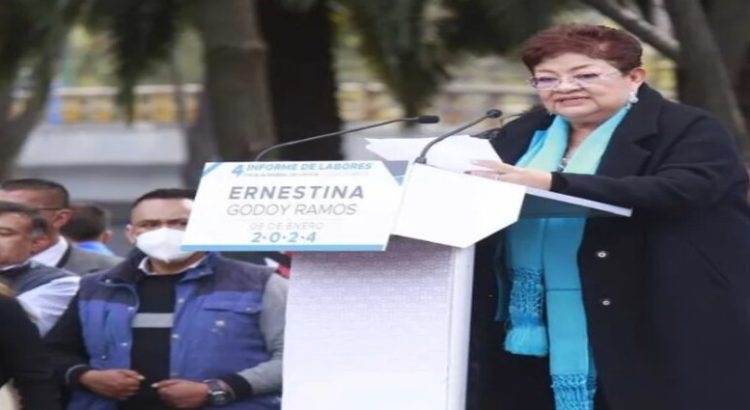 Ernestina Godoy destacó en su último informe que disminuyeron los delitos de alto impacto