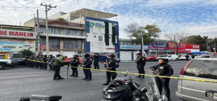 Dos personas perdieron la vida durante balacera en Iztacalco 