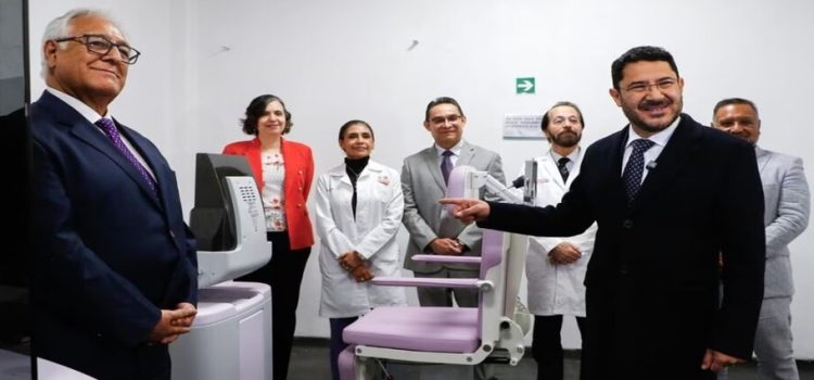 El gobierno federal donó a la Secretaría de Salud de CDMX 8 nuevos mastógrafos