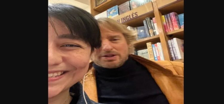 Captan al actor Owen Wilson en CDMX