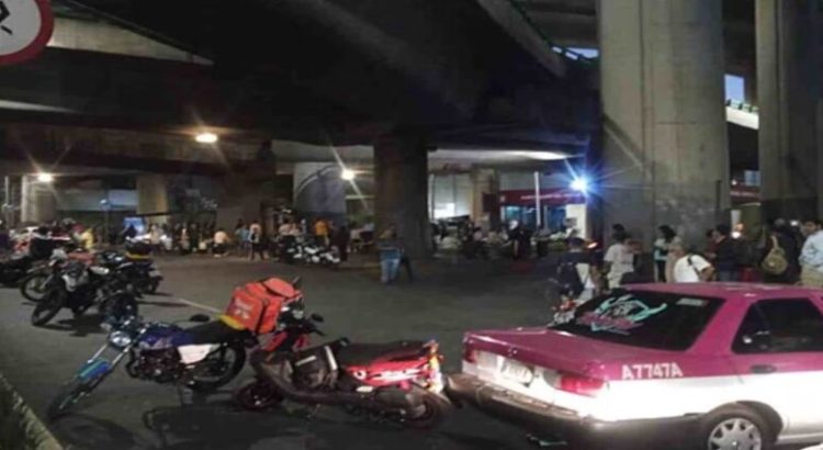 Taxistas y motociclistas realizaron bloqueos en CDMX