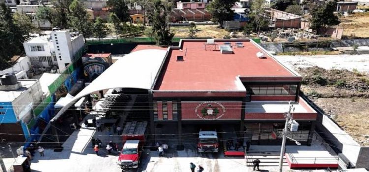 Gobierno capitalino inauguró estación de bomberos en Milpa Alta