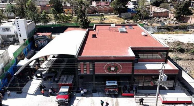 Gobierno capitalino inauguró estación de bomberos en Milpa Alta