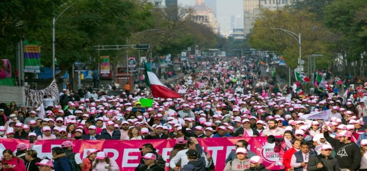 CDMX capta una derrama económica por 500 mdp por la “Marcha por nuestra democracia”