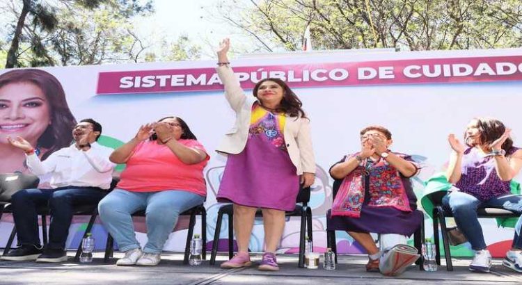 Brugada presenta Sistema Público de Cuidados para brindar justicia social a las mujeres