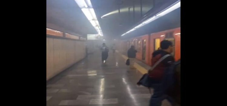 Usuarios reportan humo en la L7 y falta de luz en la L9 del Metro CDMX