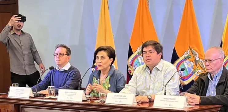 Agotó Ecuador el diálogo con México: canciller Gabriela Sommerfeld