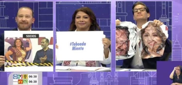 Segundo debate CDMX: Clara Brugada, Santiago Taboada y Salomón Chertorivski