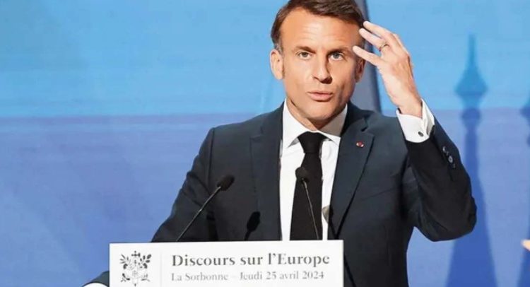 Europa está en riesgo de muerte: Macron