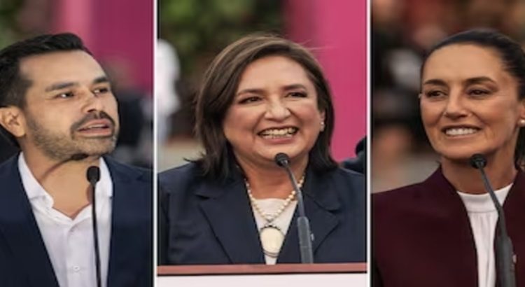 Segundo debate presidencial: Sheinbaum, Gálvez y Máynez