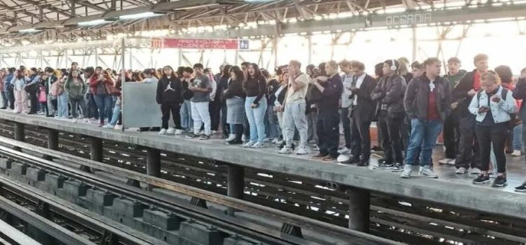 Cortan la energía en la Línea B del Metro por persona que bajó a las vías