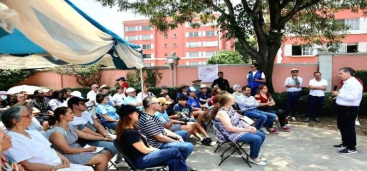 Giovani Gutiérrez pidió a los habitantes de Coyoacán apoyar su movimiento