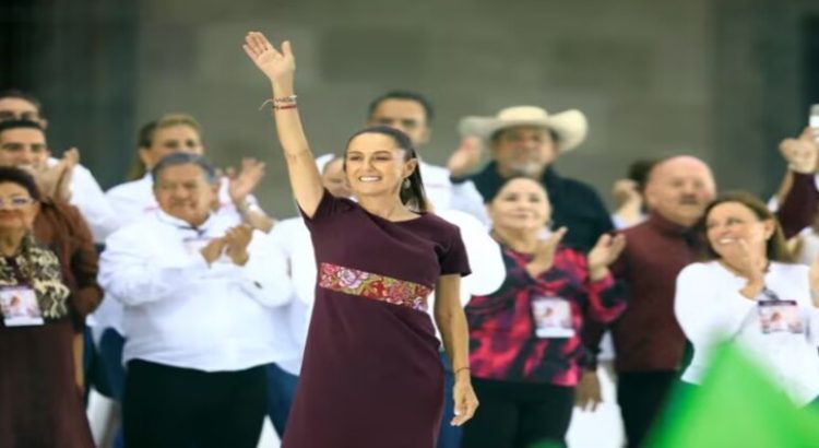 Claudia Sheinbaum cierra campaña electoral en el Zócalo