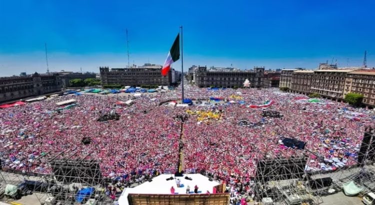 La marea rosa reunió a 95 mil asistentes: Segob CDMX