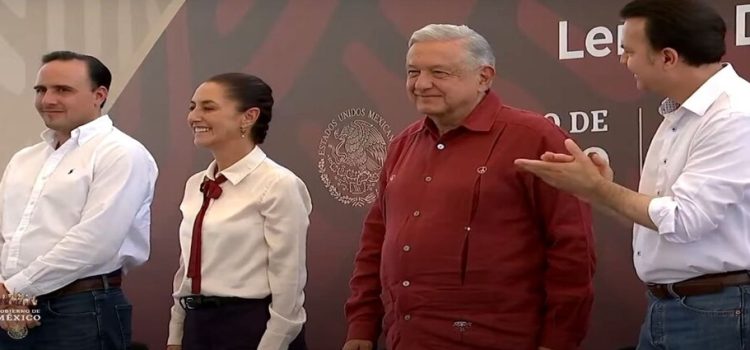 AMLO se dijo satisfecho con elección de Sheinbaum y anuncia nueva gira con ella