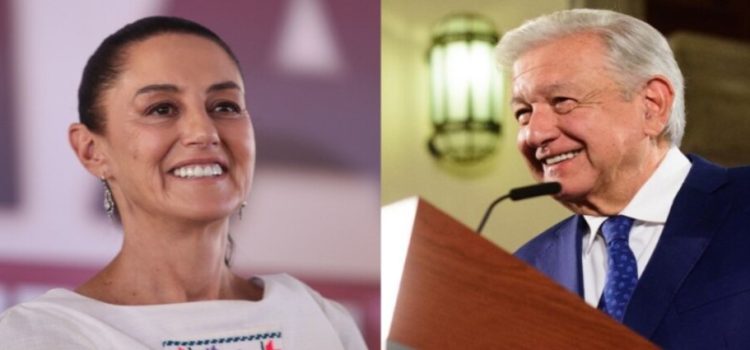 AMLO celebra gabinete de Sheinbaum