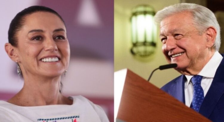 AMLO celebra gabinete de Sheinbaum