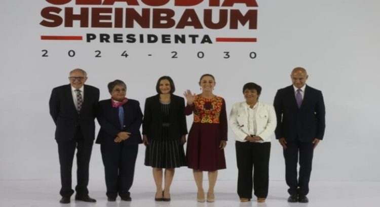 Sheinbaum presenta el segundo nombramiento de integrantes de su gabinete presidencial