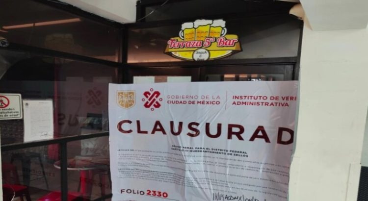 Clausuran tres bares irregulares en el Centro Histórico