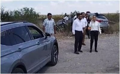 Claudia Sheinbaum y su equipo sufren accidente en carretera de Coahuila; una persona fallecida