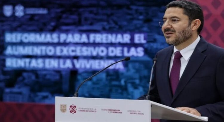 Martí Batres envía iniciativa para frenar incremento de las rentas en la capital