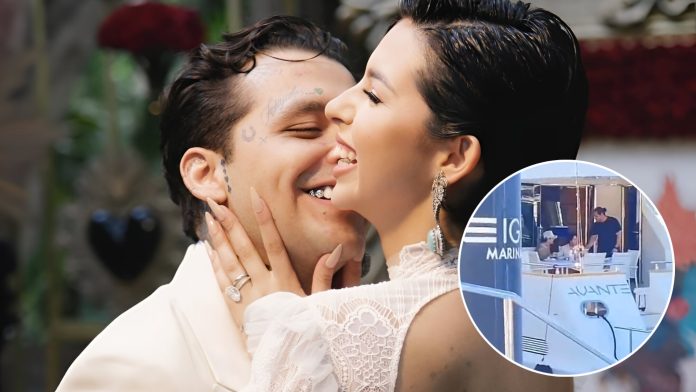 Ángela Aguilar y Christian Nodal disfrutan romántica luna de miel en Los Cabos