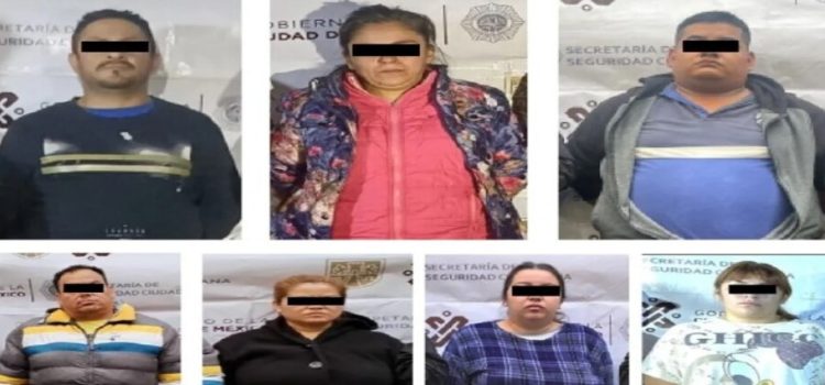 Desmantelan red de extorsionadores y traficantes de drogas en CDMX