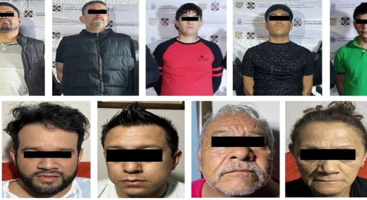 Detienen en Tlalpan y Xochimilco 10 presuntos integrantes de célula delictiva