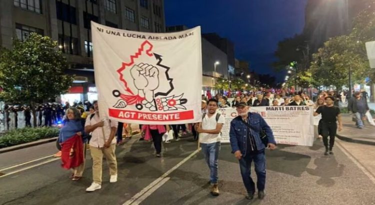 Trabajadores exigen basificación y derechos laborales en marcha