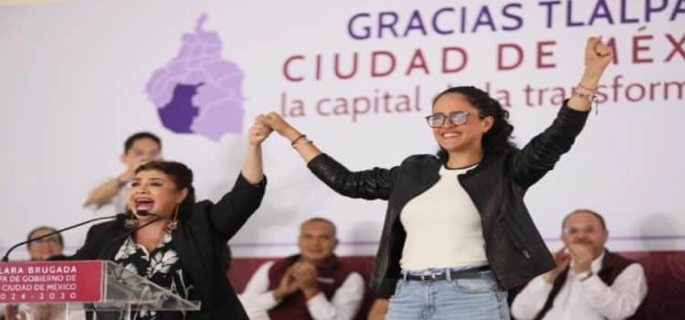 Clara Brugada anuncia sede del gobierno en cada alcaldía de CDMX