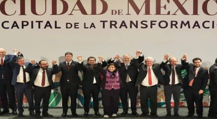 Clara Brugada presenta a los integrantes de su Gabinete para CDMX