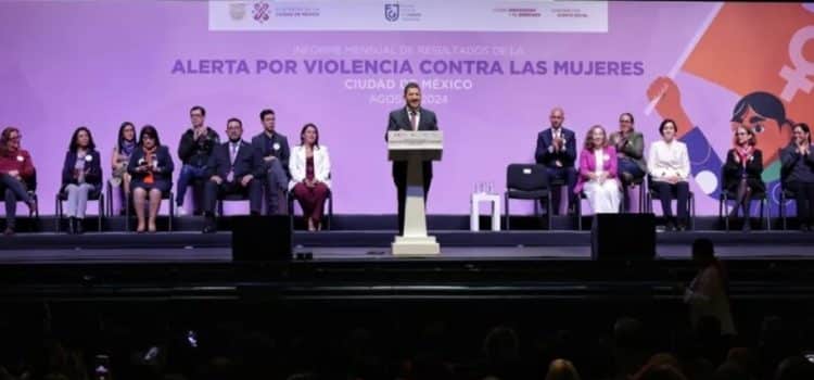 Batres destaca resultados de Alerta por Violencia contra las Mujeres