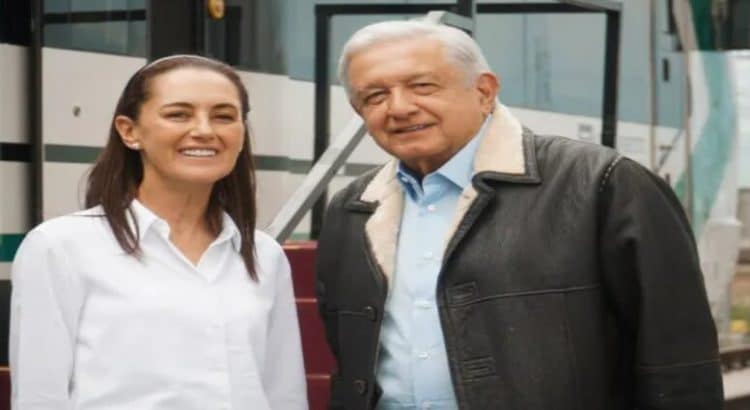 Sheinbaum y AMLO inauguran estación Santa Fe del Tren Interurbano