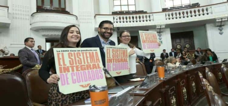 MC presenta iniciativa al congreso de CDMX para crear Ley del Sistema Integral de Cuidados