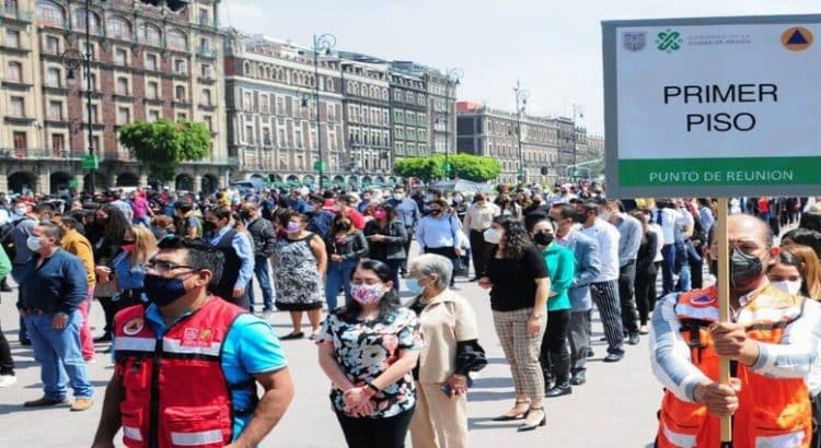 CDMX busca romper récord de participación en simulacro de sismo