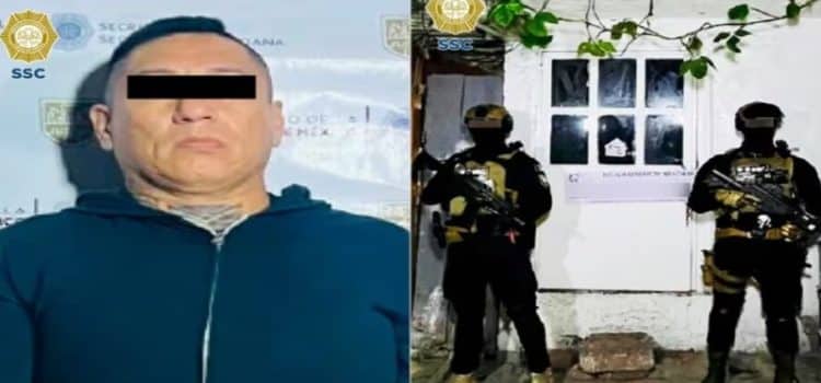 Detienen a “El Perro” integrante de célula delictiva en CDMX