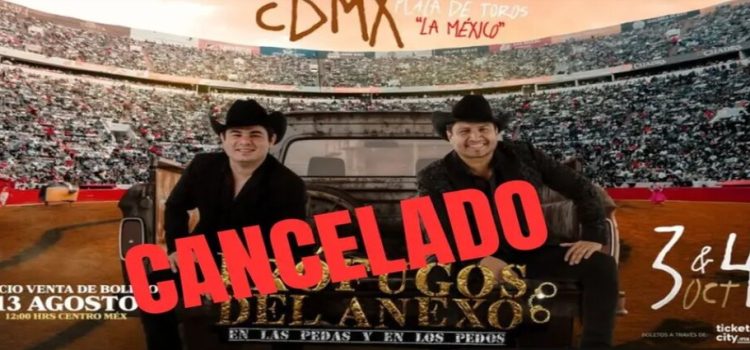 Cancelan conciertos de Julión Álvarez y Alfredo Olivas en CDMX