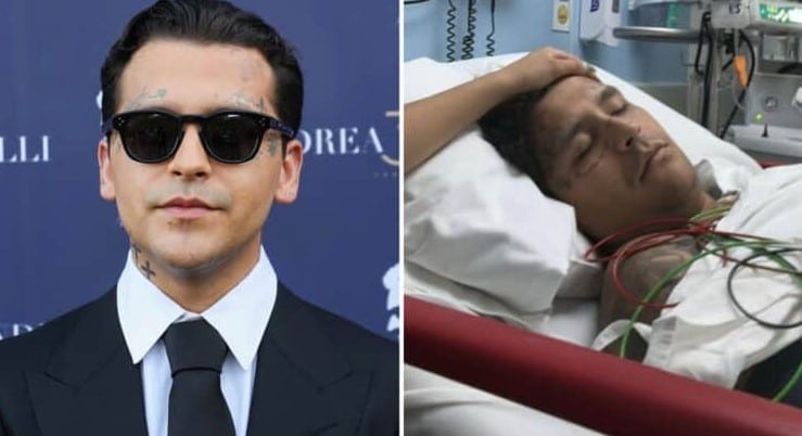 Christian Nodal es hospitalizado de emergencia y cancela concierto