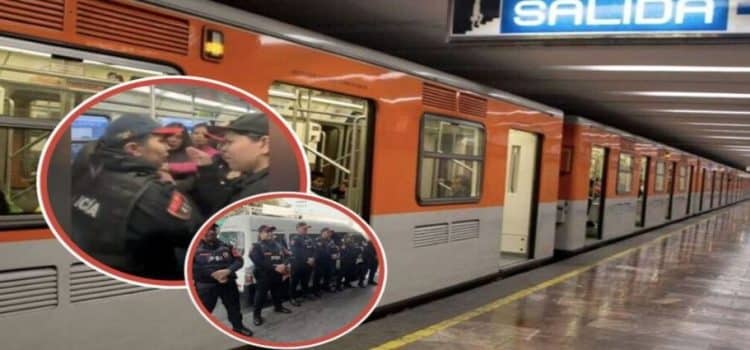 Policías obligan a descender del Metro a mujer ‘cuentacuentos’ y su hija