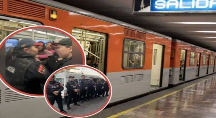 Policías obligan a descender del Metro a mujer ‘cuentacuentos’ y su hija