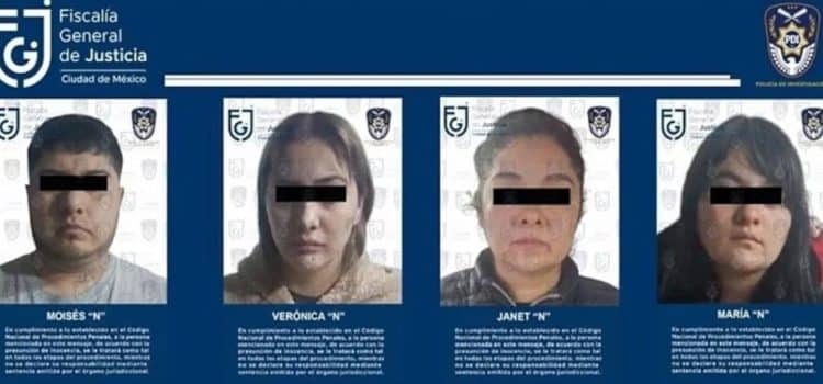 Detienen a 4 por vender droga a estudiantes de primaria y secundaria de CDMX