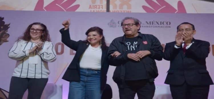 Clara Brugada inaugura la XXIV Feria Internacional del Libro del Zócalo (FIL Zócalo)