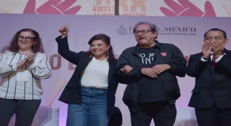 Clara Brugada inaugura la XXIV Feria Internacional del Libro del Zócalo (FIL Zócalo)