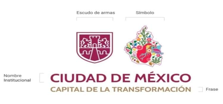 Presentan nuevo logotipo de la CDMX para el gobierno de Clara Brugada