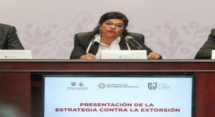 Presentan estrategia del Gobierno de CDMX contra extorsión y ‘gota a gota’