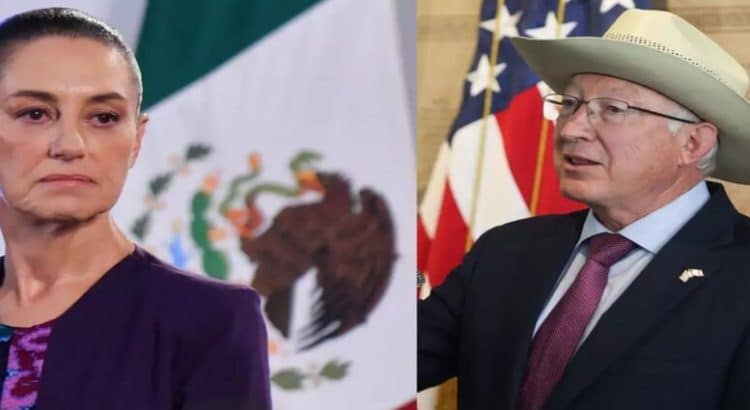 Ken Salazar incurre en “disparidades” declarativas, asegura Claudia Sheinbaum