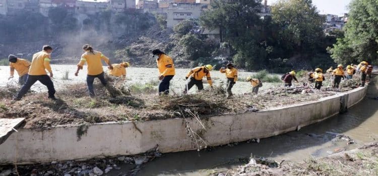 Gobierno de CDMX trabaja en la recuperación de Presa Río Becerra