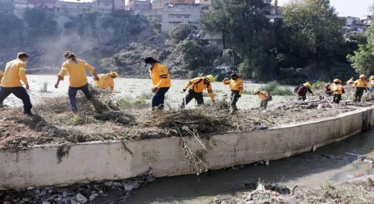 Gobierno de CDMX trabaja en la recuperación de Presa Río Becerra